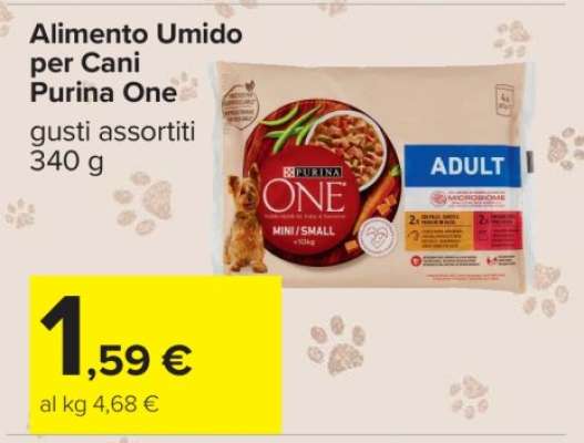 Alimento Umido per Cani Purina One