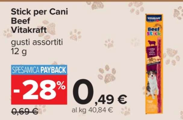 Stick per Cani Beef Vitakraft