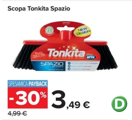 Scopa Tonkita Spazio