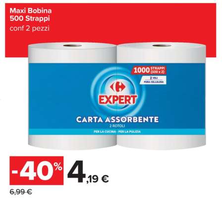 Maxi Bobina 500 Strappi