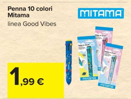 Penna 10 colori Mitama