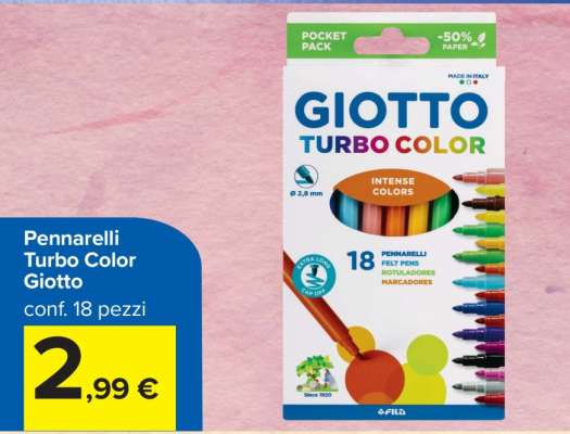 PENNARELLI TURBO COLOR GIOTTO