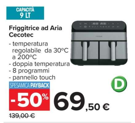 Friggitrice ad Aria Cecotec