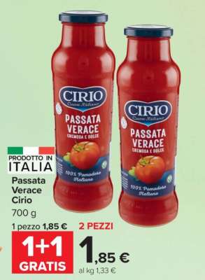 Passata Verace Cirio