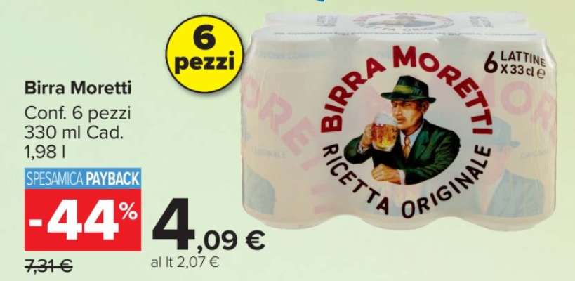 BIRRA MORETTI