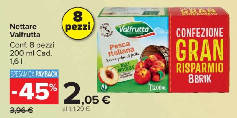 NETTARE VALFRUTTA