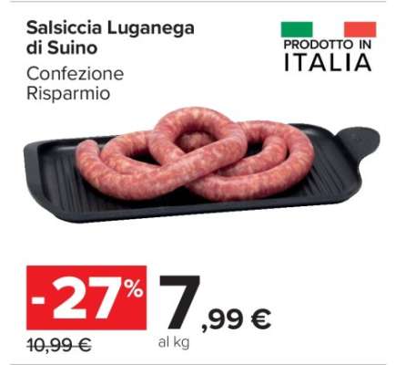 Salsiccia Luganega di Suino