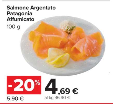 Salmone Argentato Patagonia Affumicato