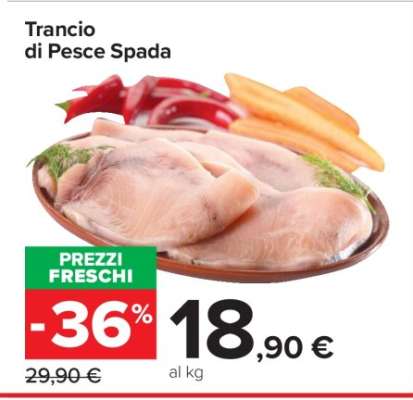 Trancio Di Pesce Spada