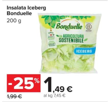 Insalata Iceberg Bonduelle