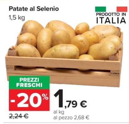 Patate al Selenio