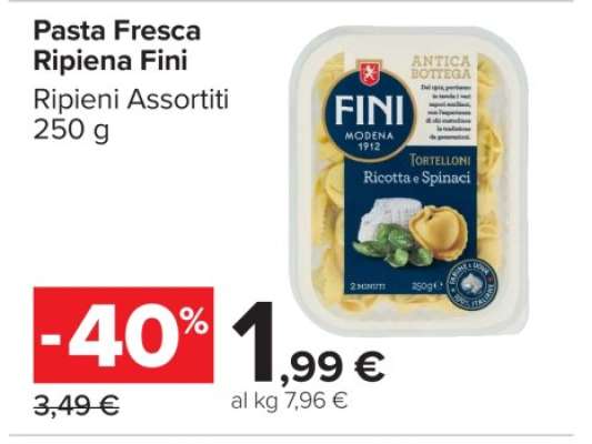 Pasta Fresca Ripiena Fini