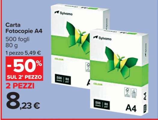 Carta Fotocopie A4