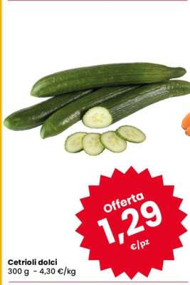 Cetrioli dolci