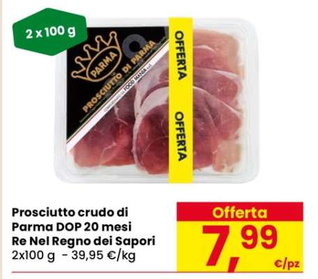 Prosciutto crudo di Parma DOP 20 mesi