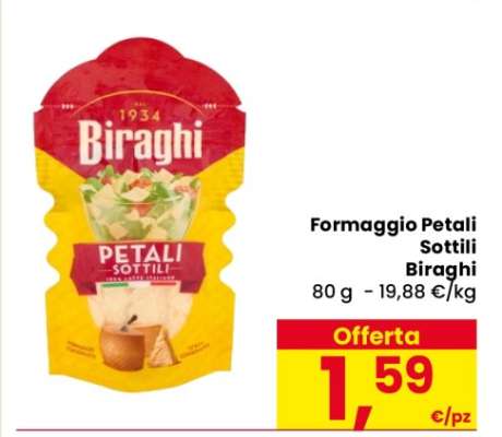 Formaggio Petali Sottili Biraghi