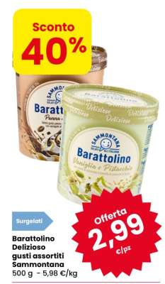 Barattolino Delizioso gusti assortiti Sammontana