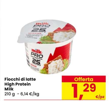 Fiocchi di latte High Protein Milk