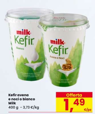 Kefir avena e noci o bianco
