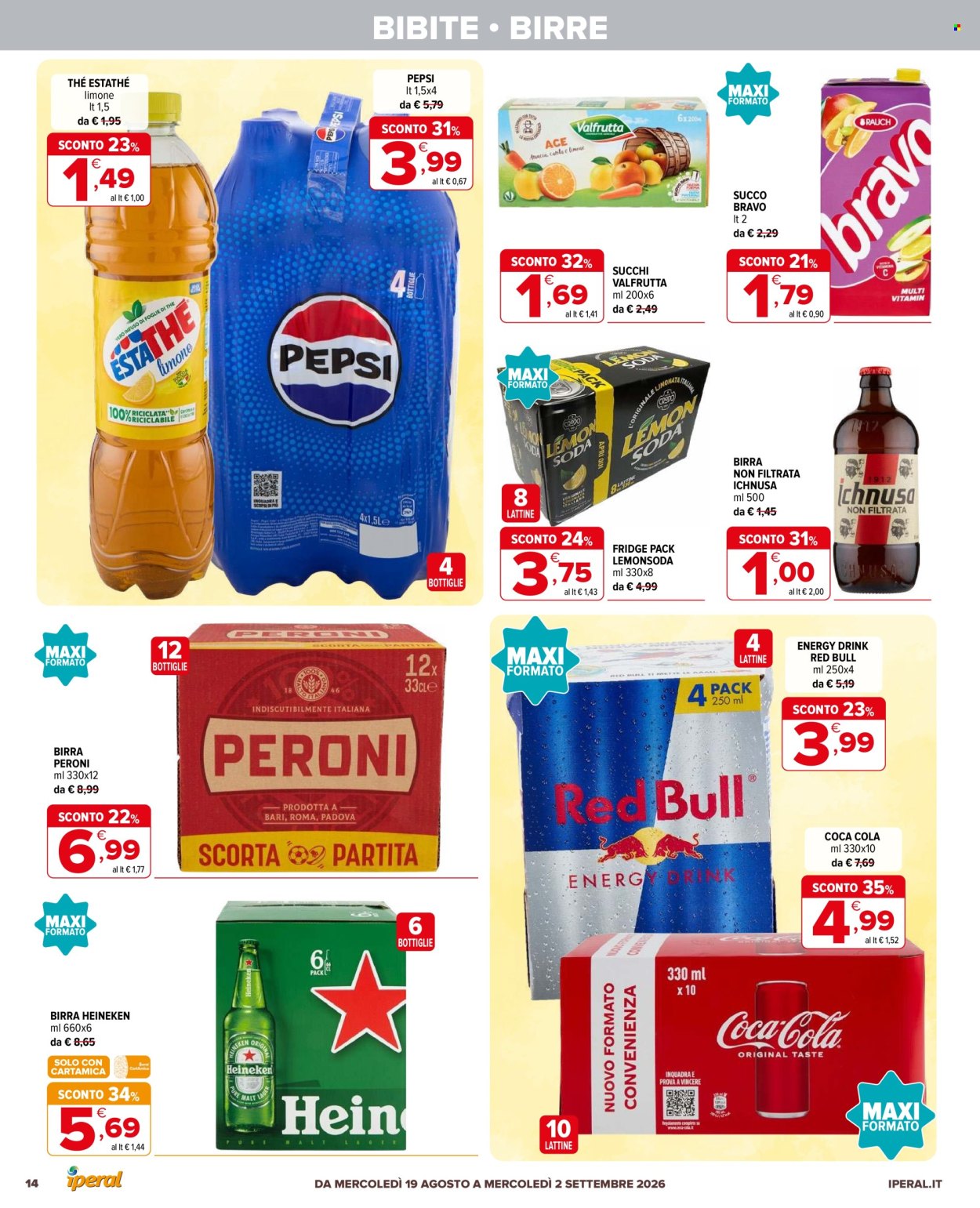 Volantino Iperal - 19/8/2026 - 2/9/2026. Pagina 14