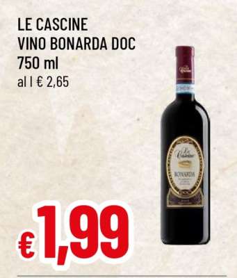 LE CASCINE VINO BONARDA DOC