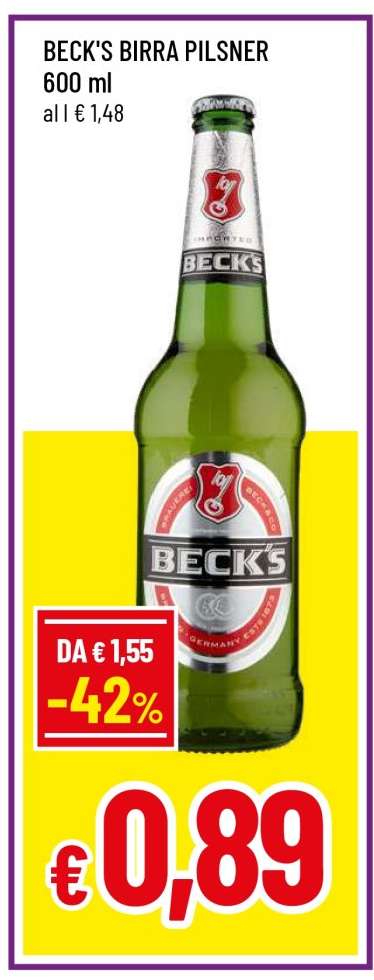 BECK'S BIRRA PILSNER