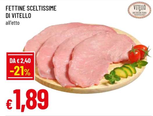Fettine Sceltissime di Vitello