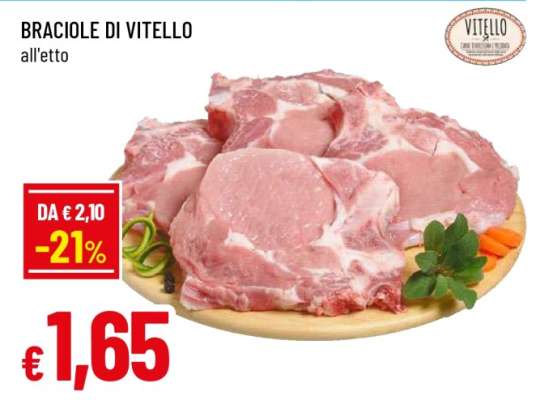 BRACIOLE DI VITELLO