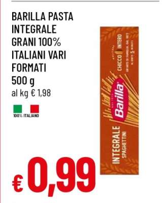 BARILLA PASTA INTEGRALE
