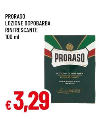 PRORASO LOZIONE DOPOBARBA RINFRESCANTE