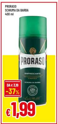 PRORASO SCHIUMA DA BARBA