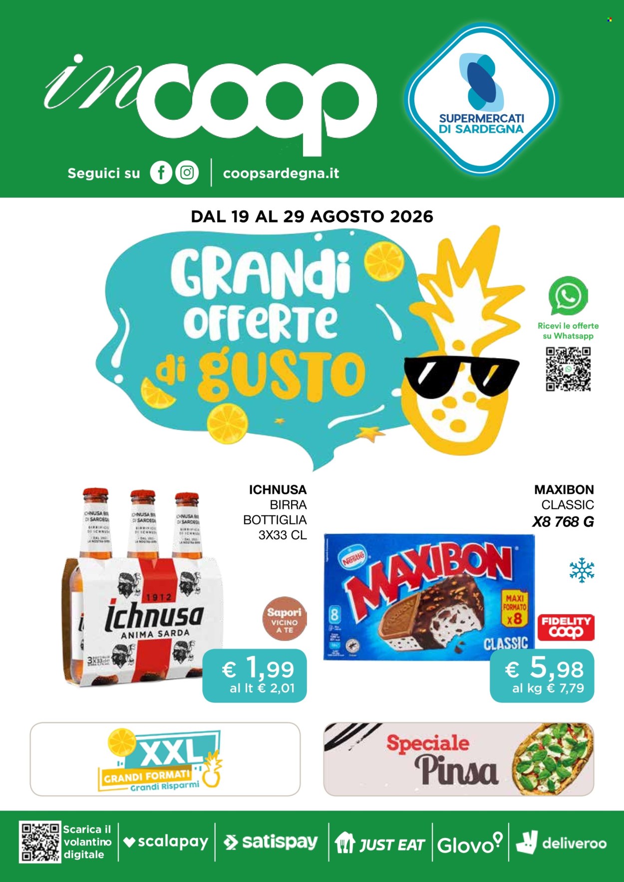 Leták Coop - 19.8.2026 - 29.8.2026. Strana 1