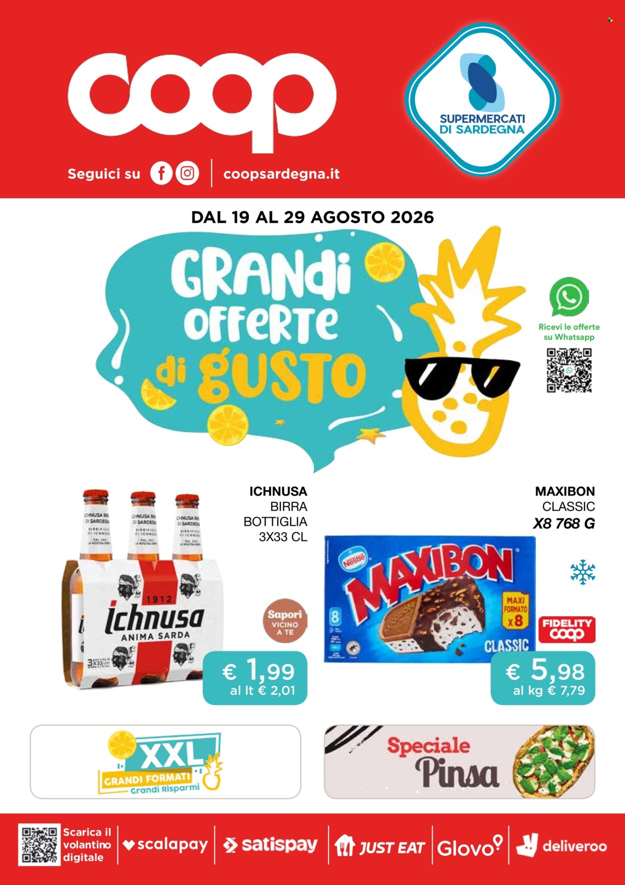 Volantino Coop - 19/8/2026 - 29/8/2026. Pagina 1