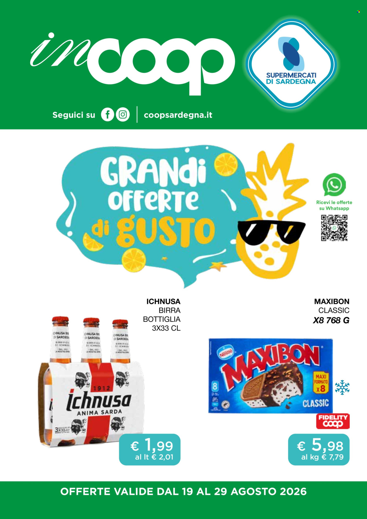 Volantino Coop - 19/8/2026 - 29/8/2026. Pagina 1