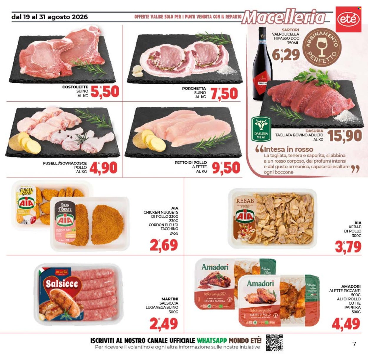 Volantino Eté - 19/8/2026 - 31/8/2026. Pagina 7