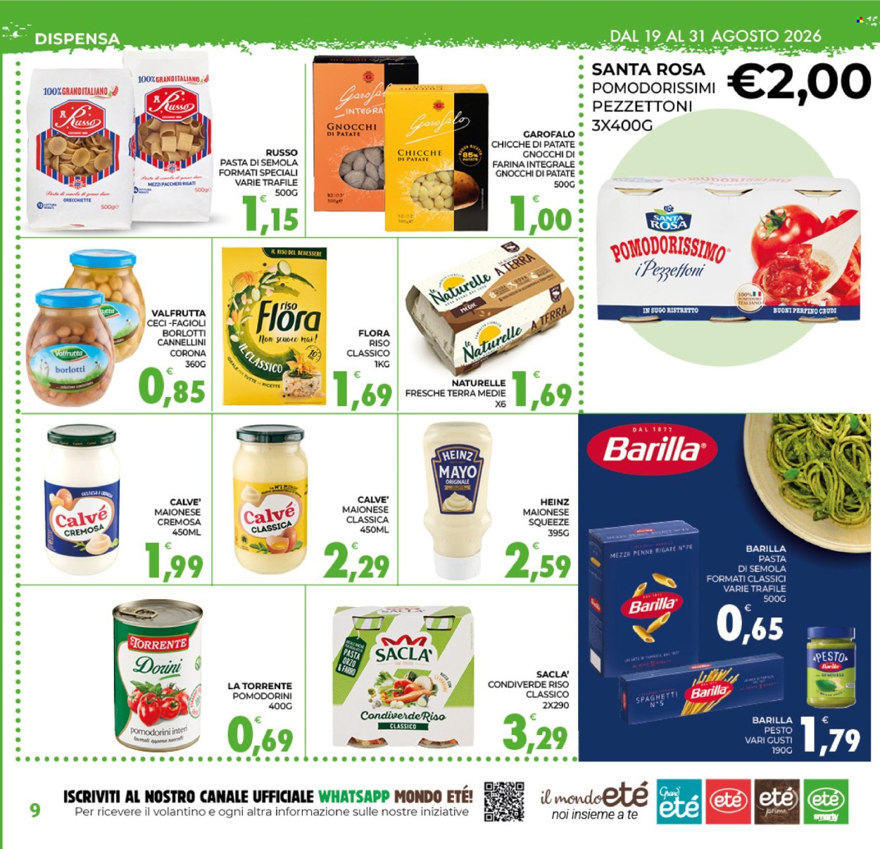 Volantino Eté - 19/8/2026 - 31/8/2026. Pagina 9