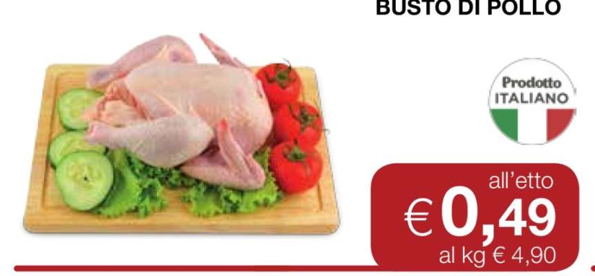 BUSTO DI POLLO