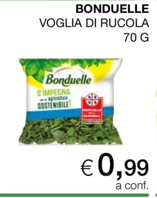 BONDUELLE VOGLIA DI RUCOLA