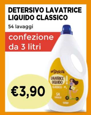 DETERSIVO LAVATRICE LIQUIDO CLASSICO