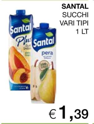 Santal Succhi Vari Tipi