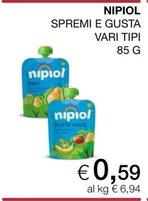 NIPIOL SPREMI E GUSTA