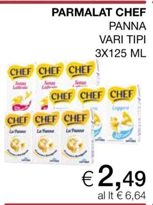 PARMALAT CHEF PANNA
