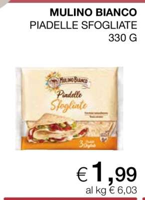 MULINO BIANCO Piadelle Sfogliate