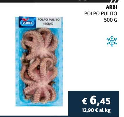 ARBI POLPO PULITO