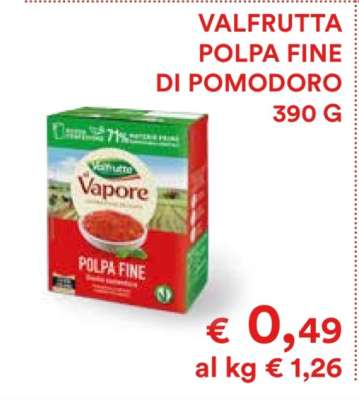 VALFRUTTA POLPA FINE DI POMODORO