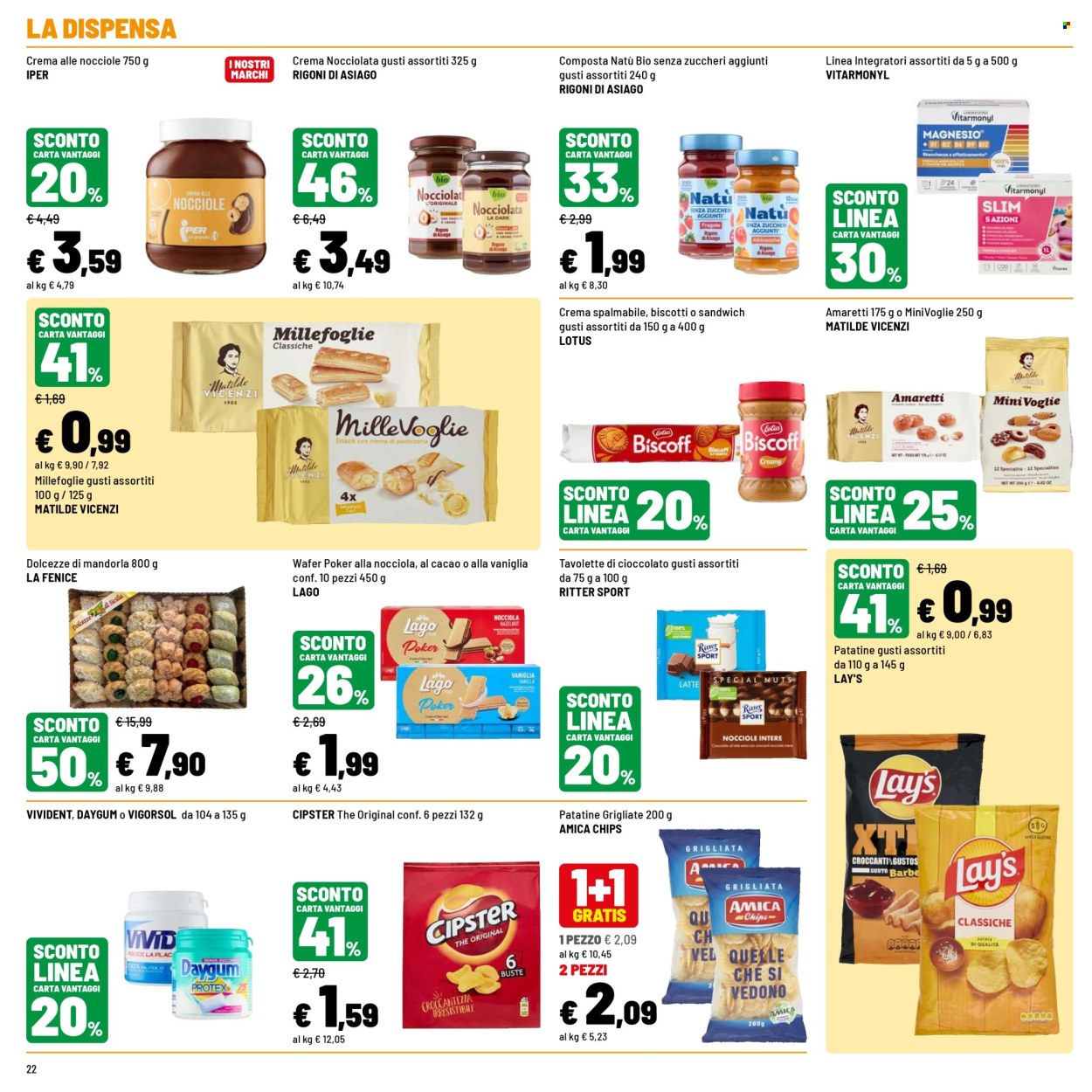 Volantino Iper, La grande i - 19/8/2026 - 30/8/2026. Pagina 22