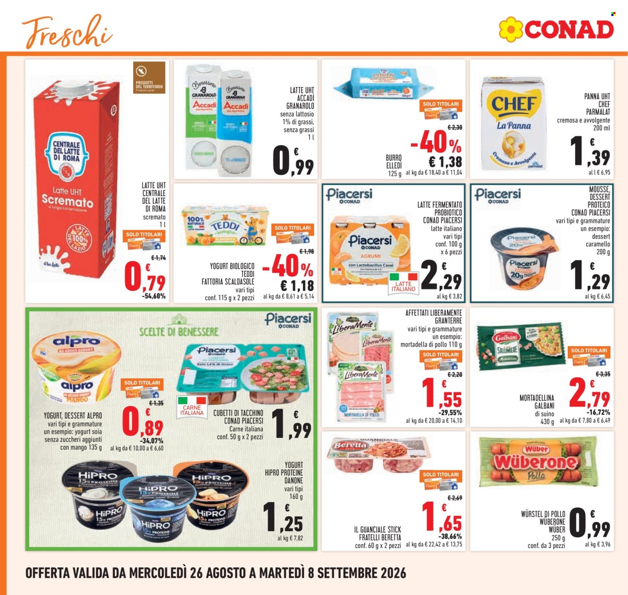 Leták Conad - 26.8.2026 - 8.9.2026. Strana 12