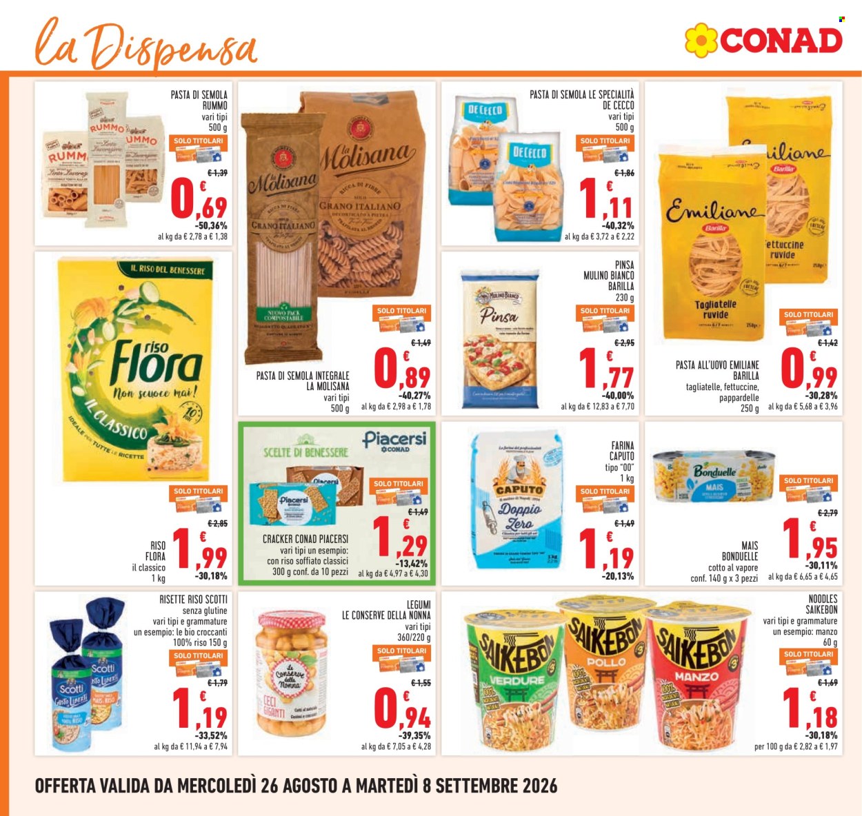Volantino Conad - 26/8/2026 - 8/9/2026. Pagina 14