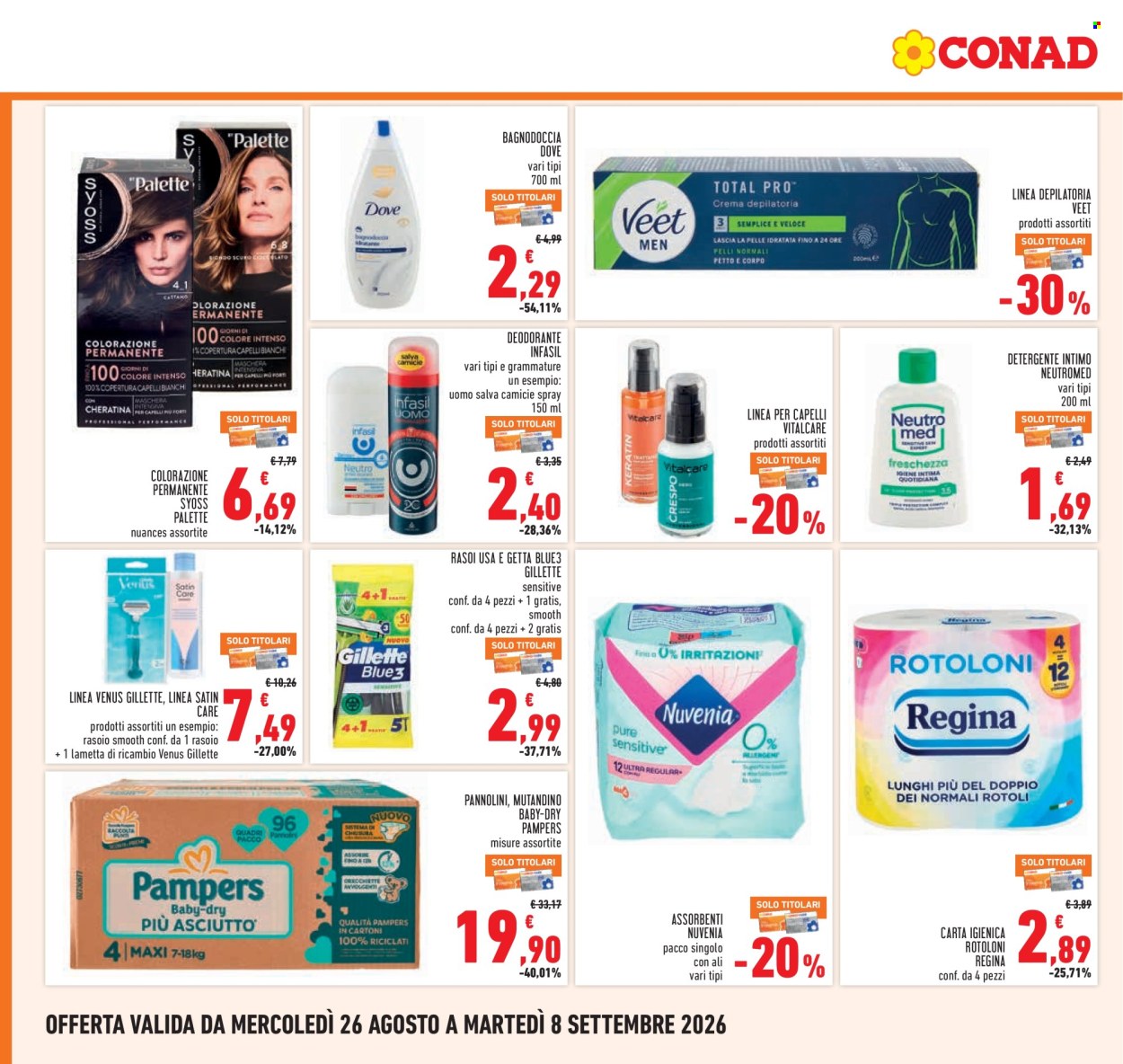 Leták Conad - 26.8.2026 - 8.9.2026. Strana 22