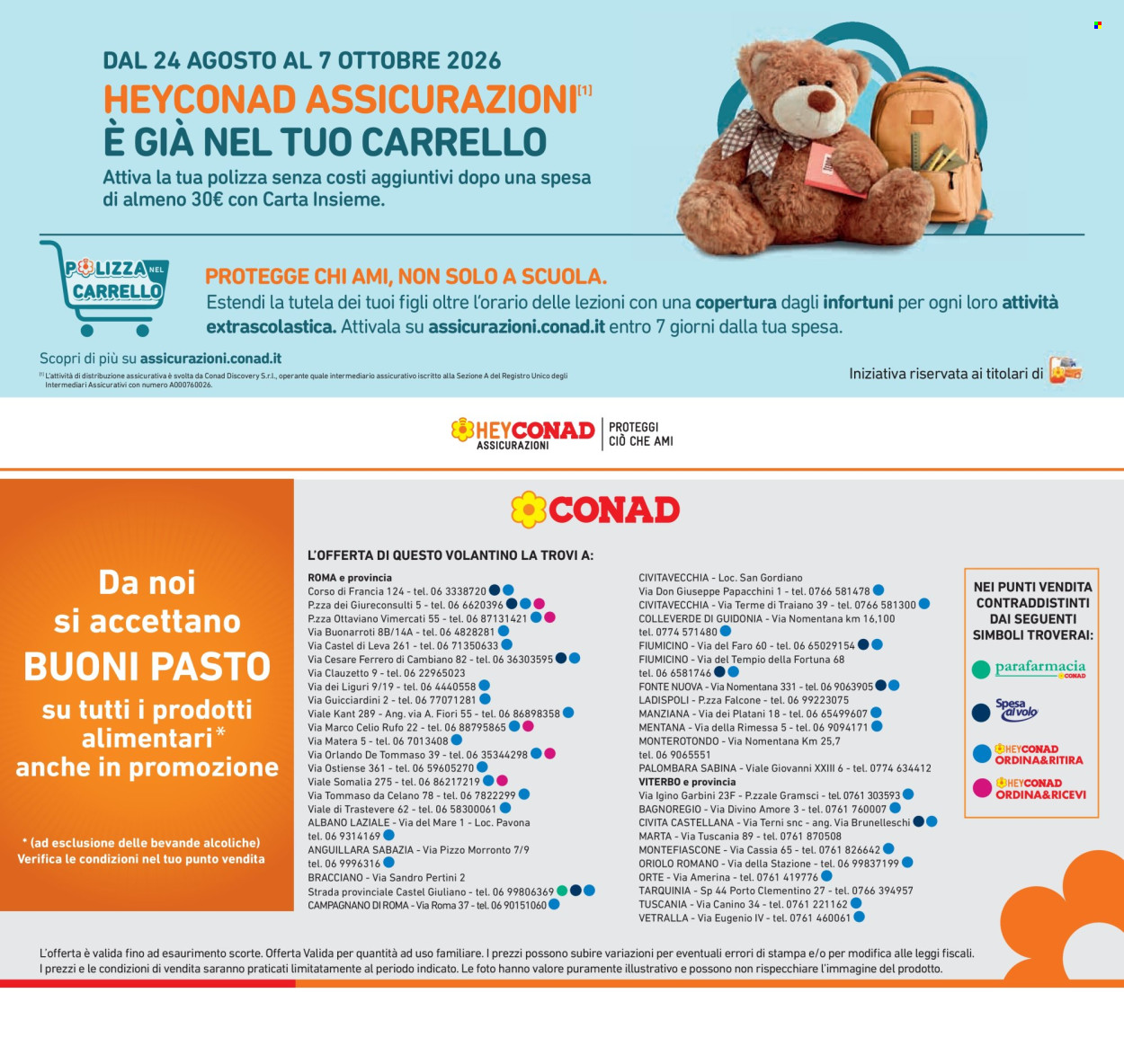 Volantino Conad - 26/8/2026 - 8/9/2026. Pagina 27